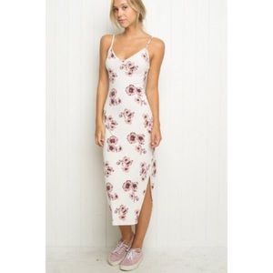 Brandy Melville Alicia Floral Midi Dress